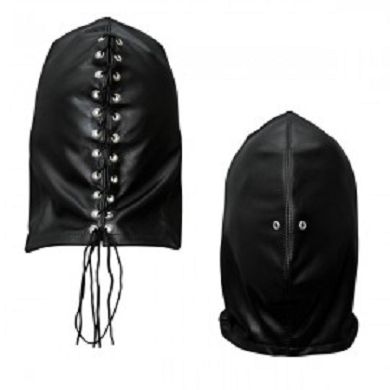 Maske aus Nappaleder mit 2 Atemlchern