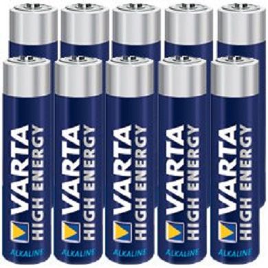 Varta 4903 High Energy AAA/Micro Batterie 10-Box