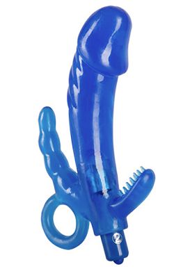 17,5 cm Blue-3-Point Vibrator