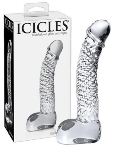 Glas-Dildo Icicles No. 61