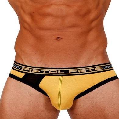 Pistol Pete Magnum Jock Brief Underwear Gold
