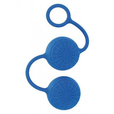 "O" Balls Liebeskugeln -  4 cm - in Blau