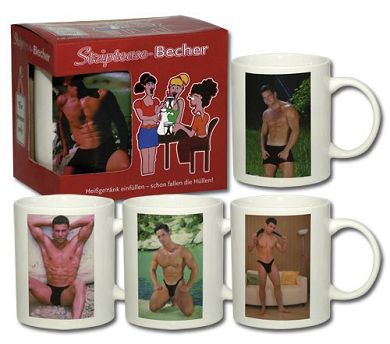 Striptease-Tasse Boy in Wei