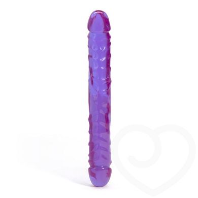Doc Johnson Crystal Jellies realistischer Gel-Doppeldildo, 30,5 cm