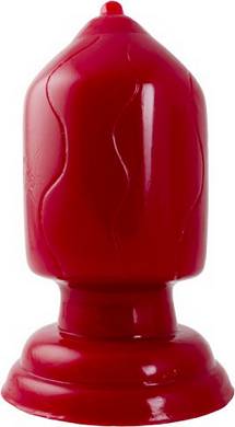 TSX Assinine Number 2 Analplug rot 18x12cm
