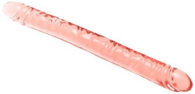 Translucence(TM) - Geaderter Doppel-Penis 17.5"