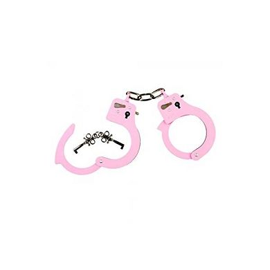 Metall Handschellen Pink