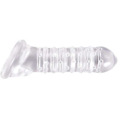 Renegade - Penis Extension - Ribbed Sleeve - clear