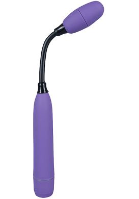 25,8 x 2,7 cm Hey Mr. Flex lila Vibrator
