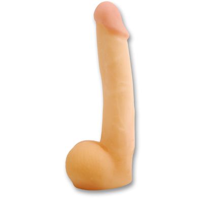 18 x 4 cm Dildo Cyber Cock with Balls nude - Cyberskin