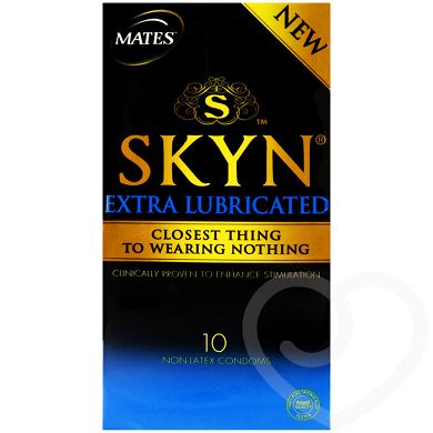 Mates Skyn latexfreie extra feuchte Kondome (10er-Pack)