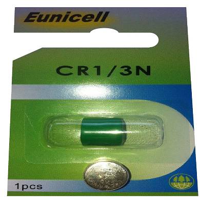 5 x CR1/3N 3V Lithium Batterie auf 5 Blistercard a 1 Stück Eunicell