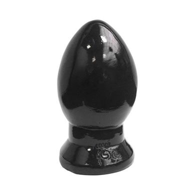 Analplug Buddy L schwarz 15 x 8,5 cm