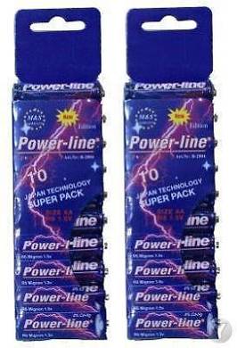 20x Mignon AA R6 LR06 R6 AM3 1,5V 1,5 Volt Batterie Batterien