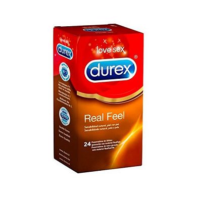 Durex RealFeel 24 latexfreie Kondome aus Polyisopren