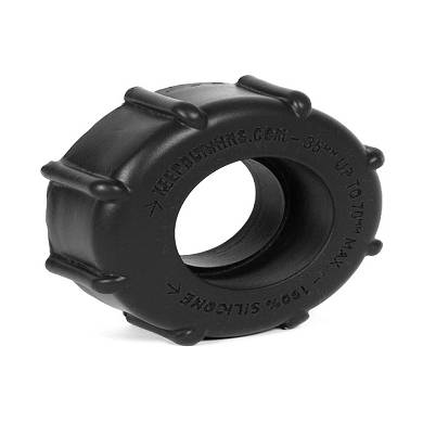 Burning Wheels 100% Silikon Cockring CK08 Schwarz