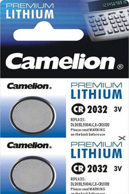 2 x Camelion Lithium Knopfzellen Batterien 3 Volt NEU