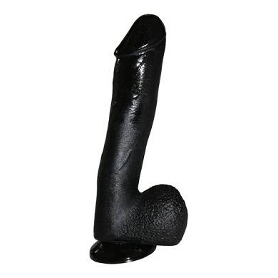 Mighty Midnight 10 Inch Zoll Dildo with Suction Cup