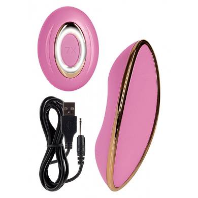 Entice - "Juliette" Aufliegevibrator - 10 x 4 cm - in Pink