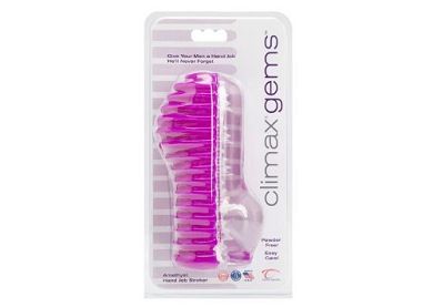 California Exotics Climax gems Hand Job - amethyst Mastrubator