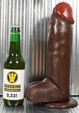 31 x 7 cm Dildo Cameron brown