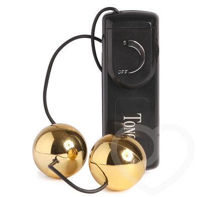 Orgasm Gold Liebeskugeln mit mehrstufiger Vibration