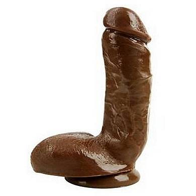 Adam`s 20 cm Pleasure Skin Cock (Dark)