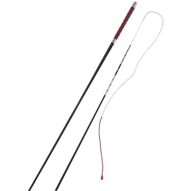 Fahrpeitsche Bogenpeitsche. 160 cm mit Lederhandgriff. schwarz 100 cm Schlag