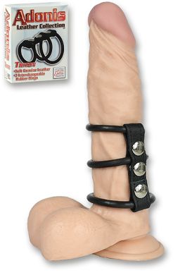 Adonis Leather Cockring TRITON