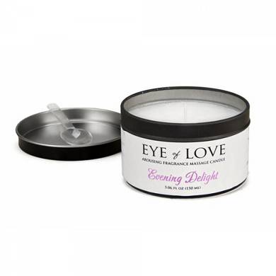 Eye Of Love - Evening Delight Massagekerze fr Sie - in Wei