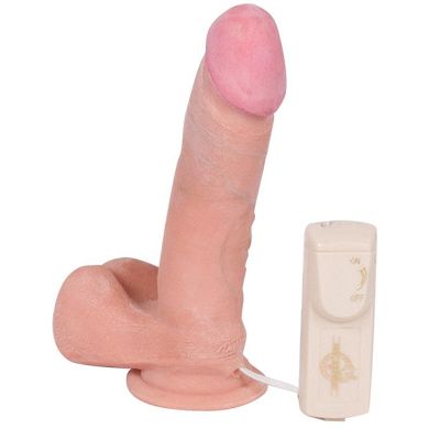 VIBRATING REALISTIC COCK 6 INCH