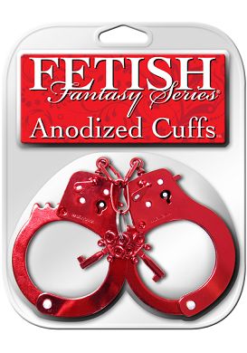 Fetish Fantasy - Cuffs Anodized red