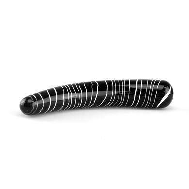 Glasvibrations Glasdildo Africa Line Zebra - absolut bruchsicher im Zebralook