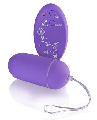 Deluxe Vibro Ei mit Verzierungen und 10 Programmen. Vibroei kabellos mit Funk Fernbedienun