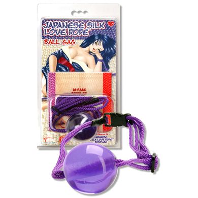 Mundknebel - Japanese Ball Gag purple