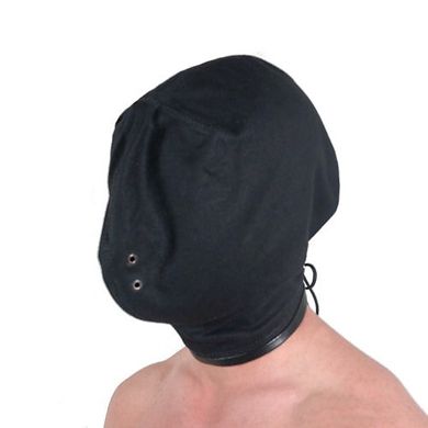 Canvas Bag Hood - Black