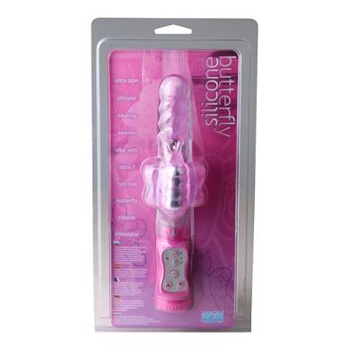Butterfly Pearl Vibrator Pink