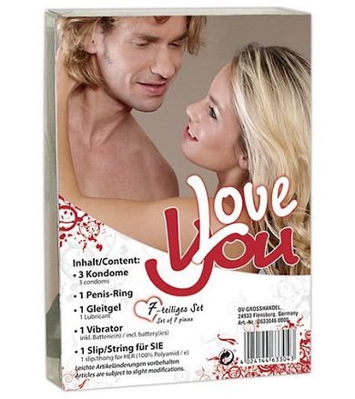 Love You-Paket - 7-teiliges Set