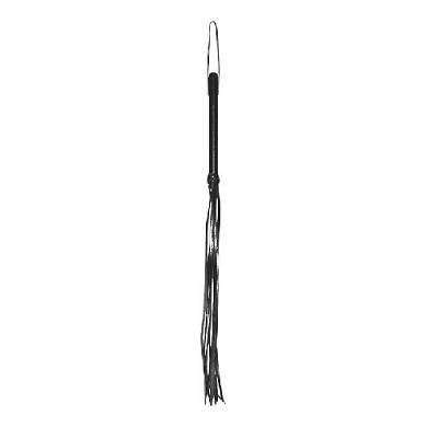 Leder Peitsche mit Holzgriff