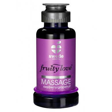 Swede - Massage-Lotion "fruity love" (Hinbeere/Grapefrucht)
