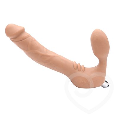 Tantus Realdoe Strapon-Doppeldildo-Vibrator, 18 cm