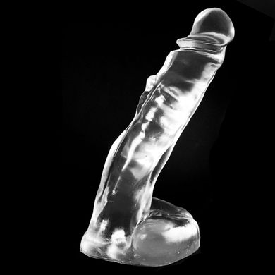 Dildo mchtiger Ryan transparent 46 x 9,5 cm