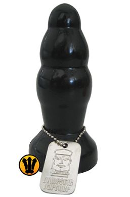 14 x 5 cm Domestic Partner BUTT BULLET black Plug