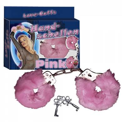 Liebes-Handschellen - in Rosa