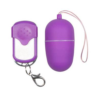 Vibro-Ei mit Fernbedienung in Violett