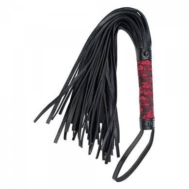 Luxus Flogger - in Schwarz