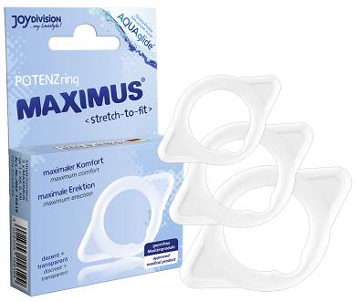 MAXIMUS 3er Penisringe-Set