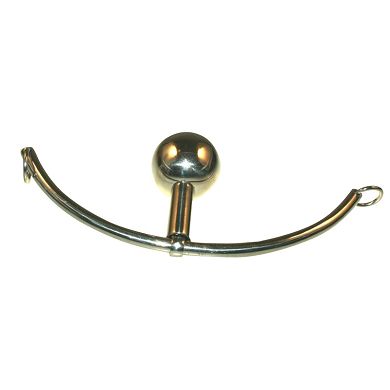Bondage String aus Edelstahl mit massiver 40 mm Kugel