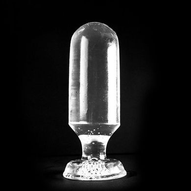 Analplug Hlse transparent 15 x 5 cm