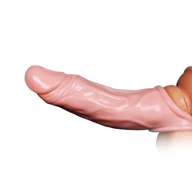 BIG COCK Extender flesh 17 x 3.5cm